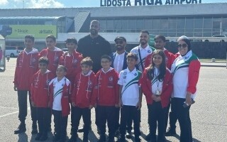 Команда Фуджейры прибыла в Латвию для чемпионата по гонкам